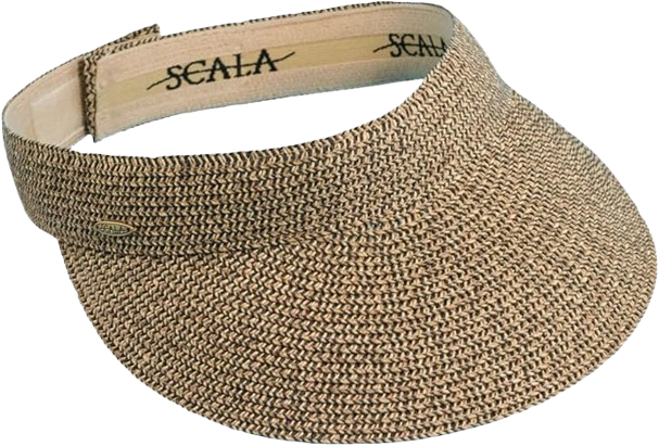 Women's Paper Braid Visor