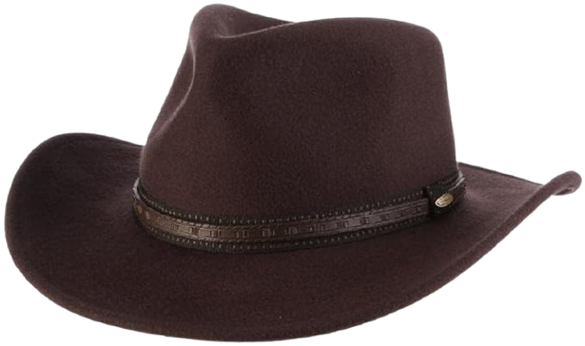 Classico Men's Crushable Wool Felt Outback