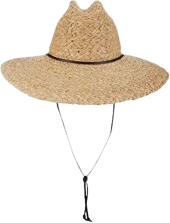 Women's Raffia Lifeguard Hat, Natural